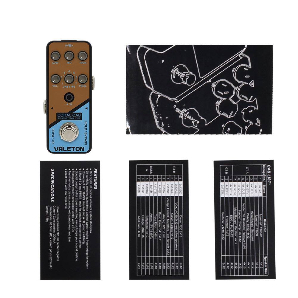 Impulse Response Cabinets Simulator Guitar Bass I347706