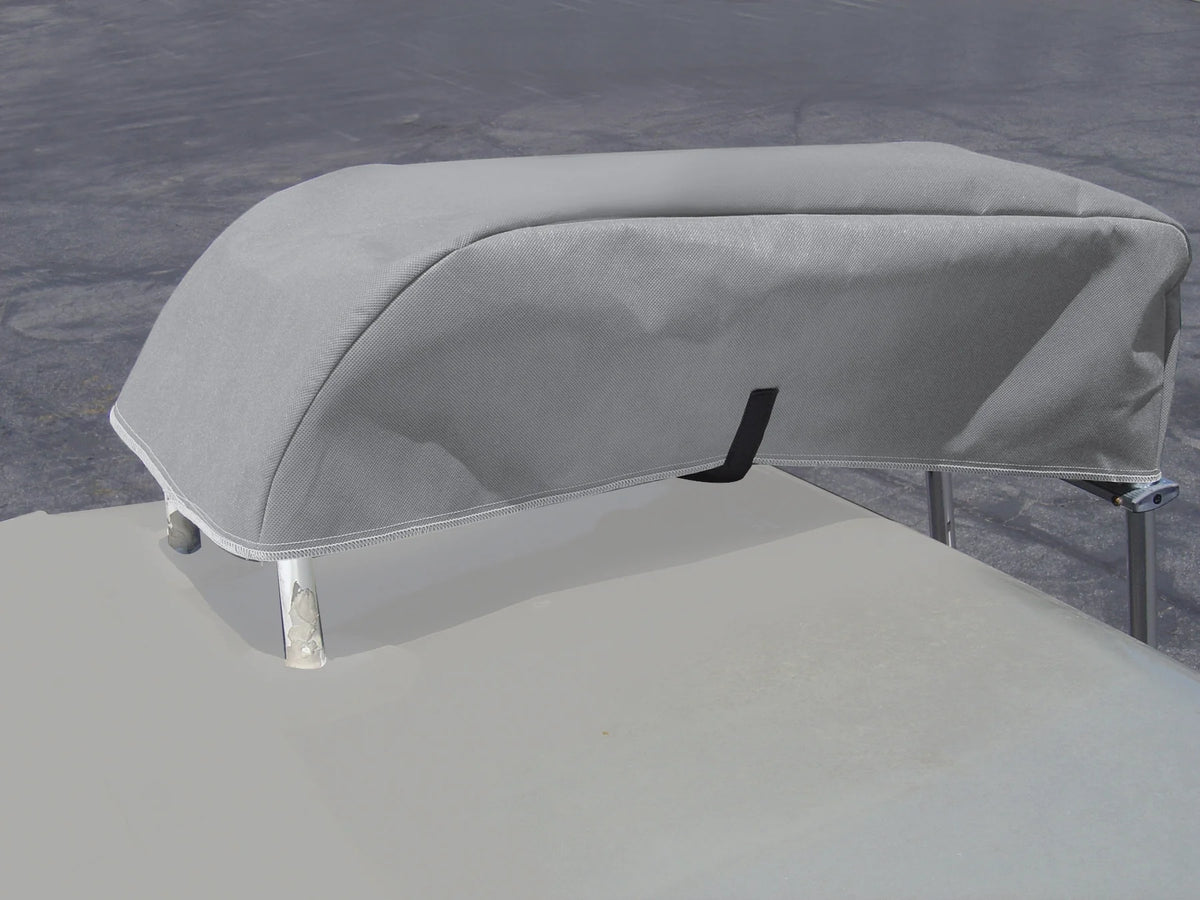 Gray/White Olefin Travel Trailer Cover 24' 1" - 26' J7821