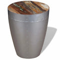Aviator Stool Solid Reclaimed Wood G592