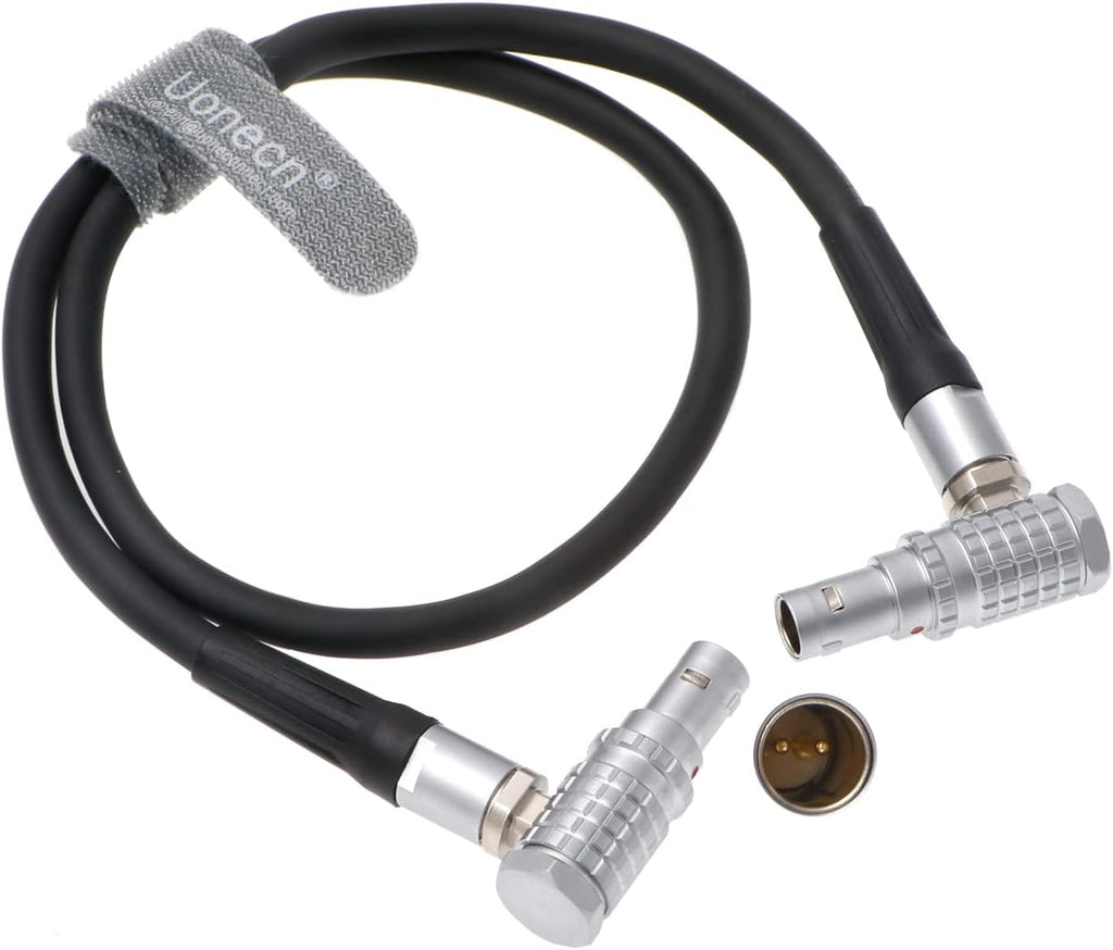 Right Angle 2 pin Male to Right Angle 2 pin Male Cable 18'' B567