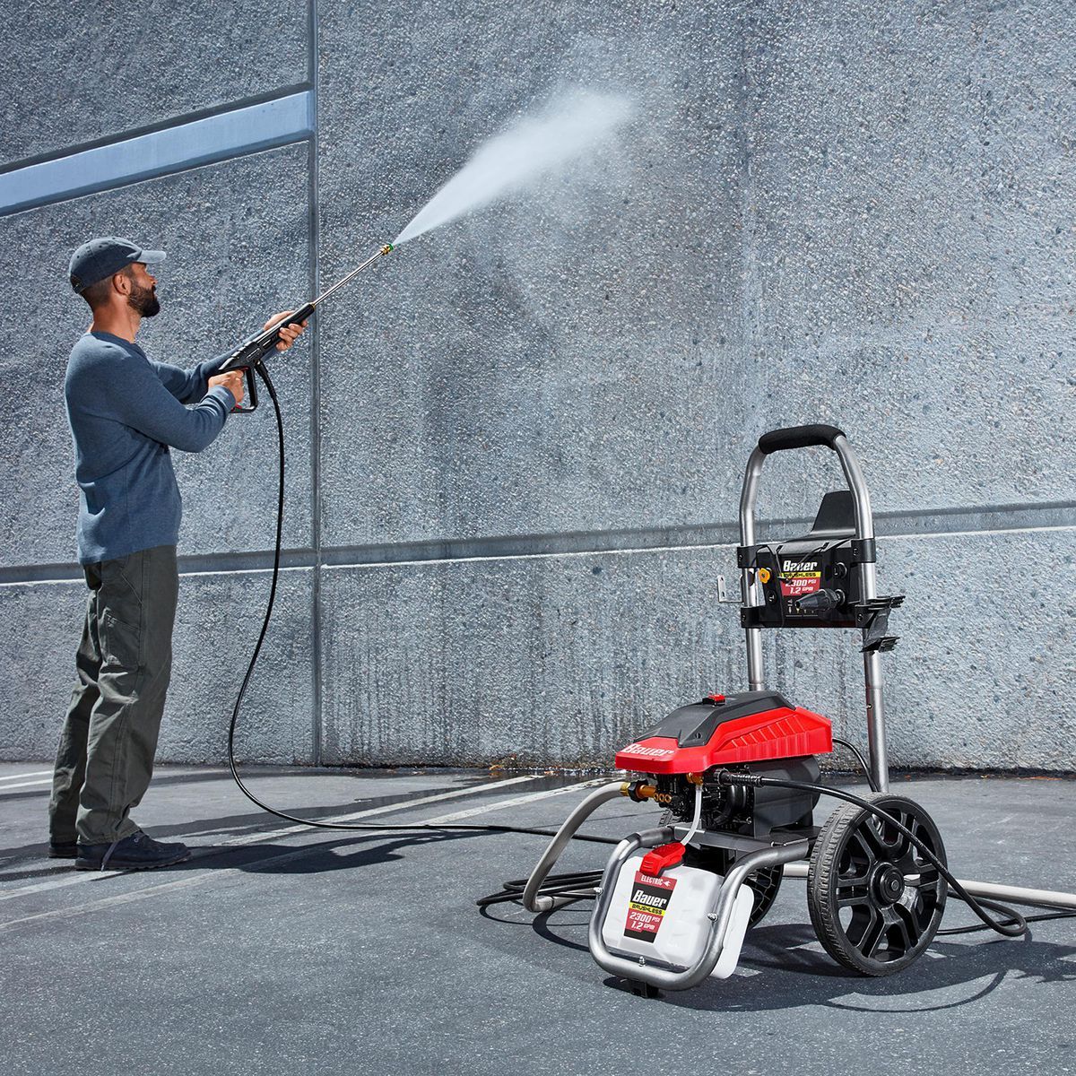 2300 PSI 1.2 GPM Electric Pressure Washer B8521