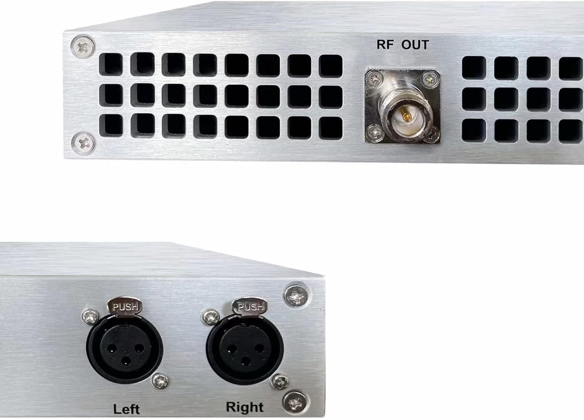 100W FM Broadcast Transmitter with Antenna Cable X40077