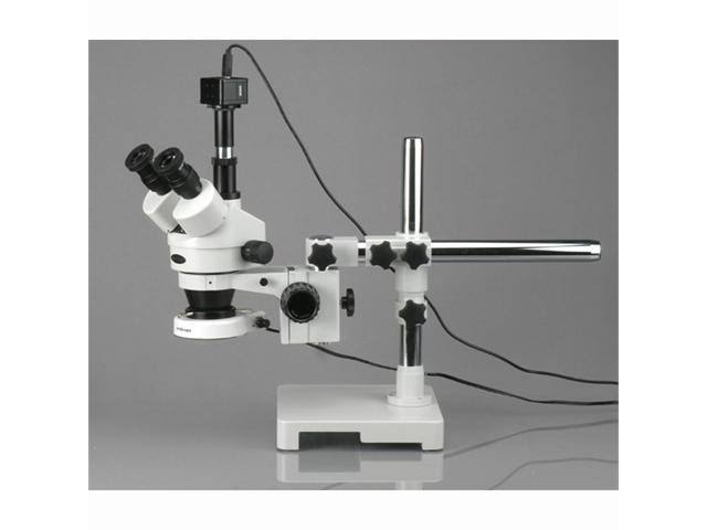 Trinocular Stereo Zoom Microscope, 3.5X-90X Magnification W2720