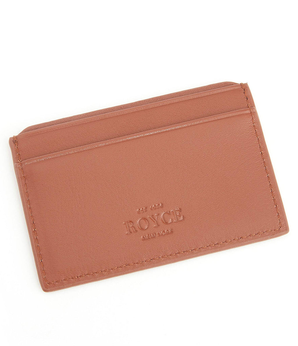 Light Pink RFID Blocking Credit Card Case O491517