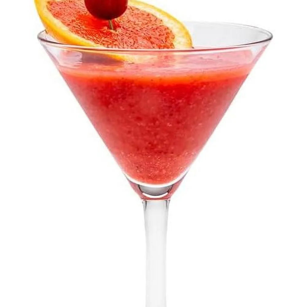 9 Ounce Stemmed Tempered Glass Martini Glasses Set Of 6 Q213863