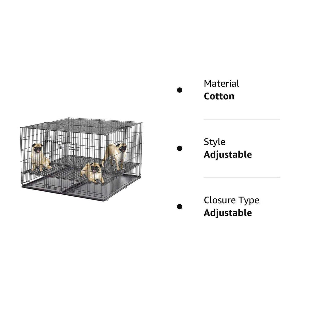 Puppy Playpen with Plastic and Floor Grid G614670
