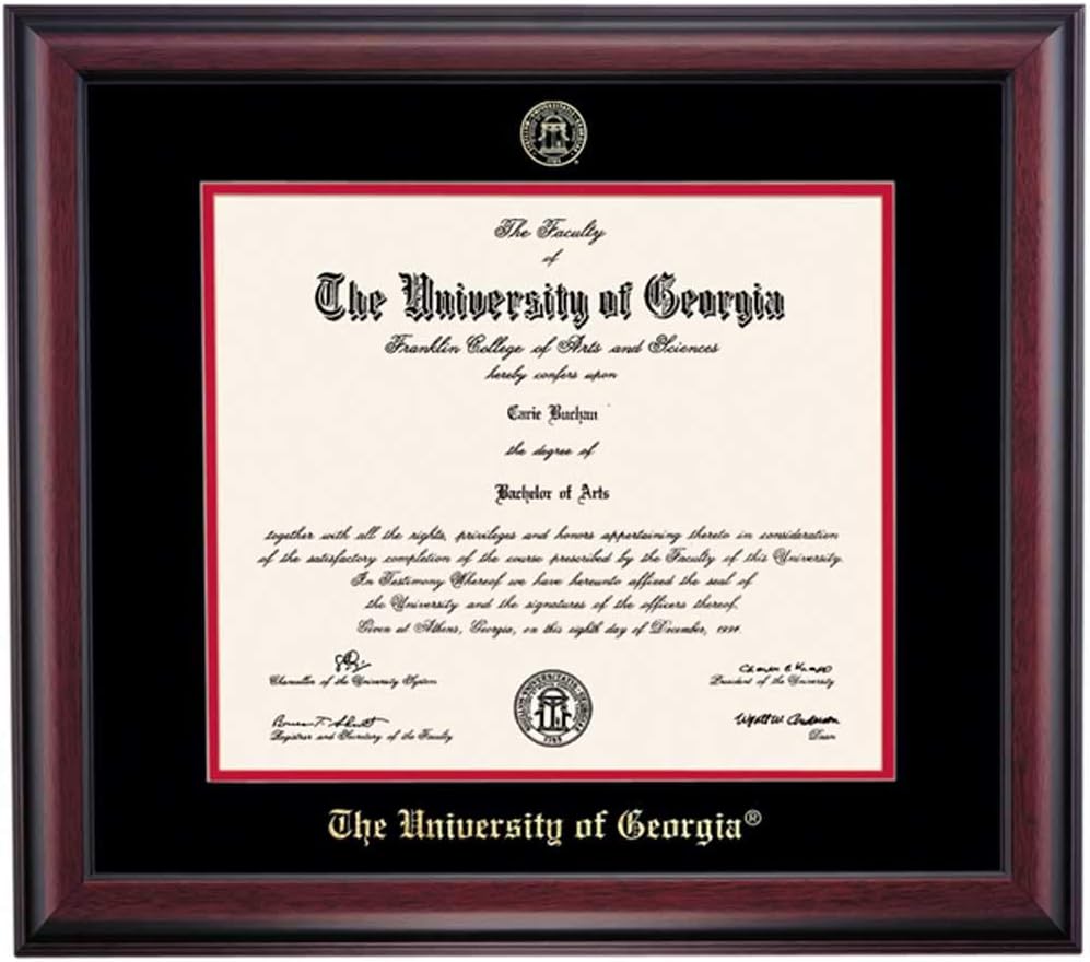 Black/Cherry Mat 12 x 15 Diploma Frame P785923