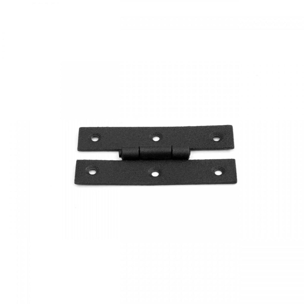 50 Cabinet Hinge Black Iron H Flush R31697