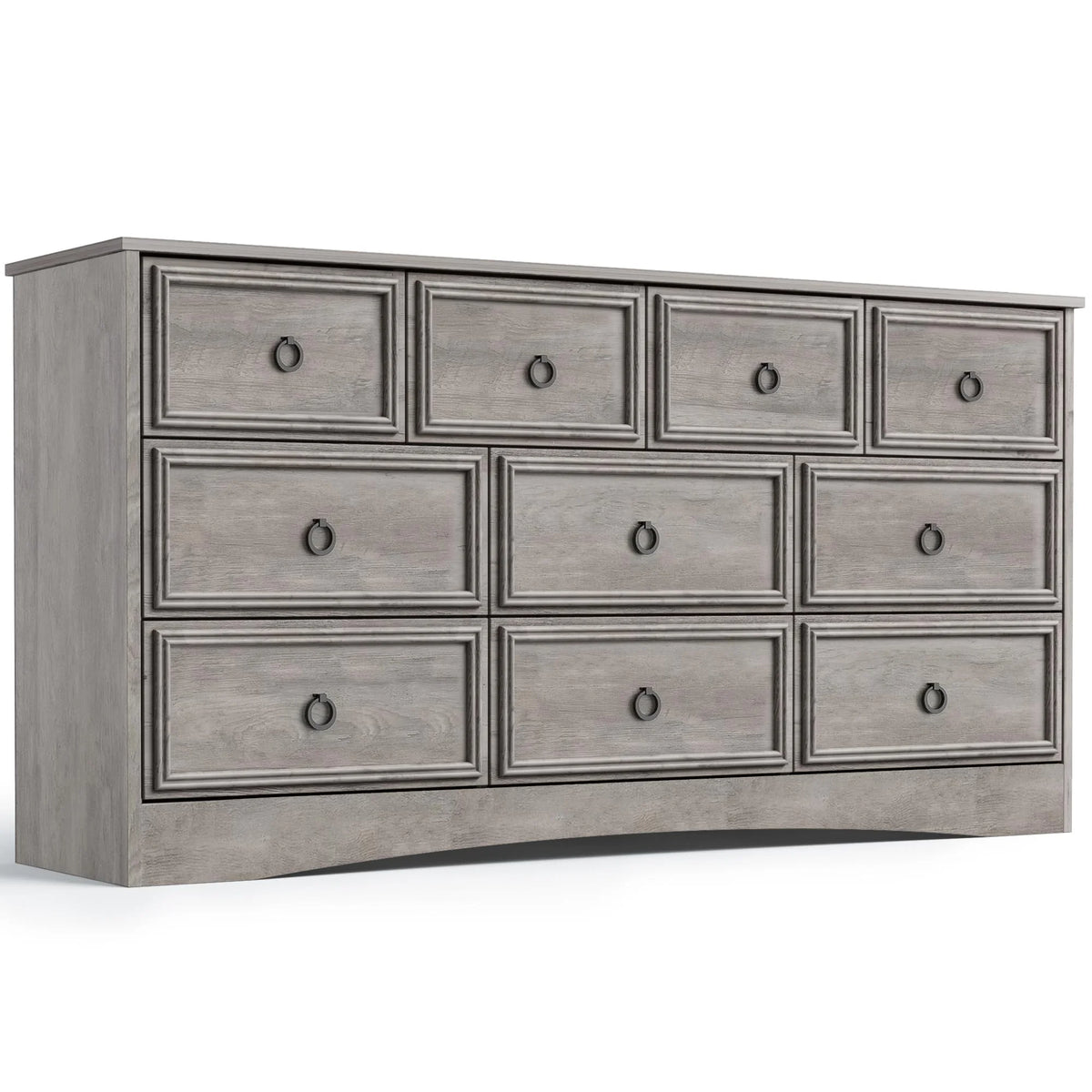 White 10 Drawer Dresser T52520