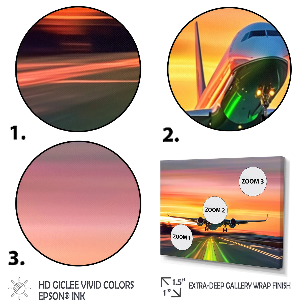 Metal Art Print Set K419
