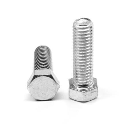 7/16 inch-20 x 1 1/8 inch Fine Thread Hex Cap Screw Stainless Steel 316 Pk 25 X53565