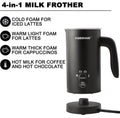 10 oz Electric Milk Frother Black I490544