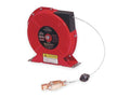 Cable Reel, 50 Ft, Spring Return, Red H3833