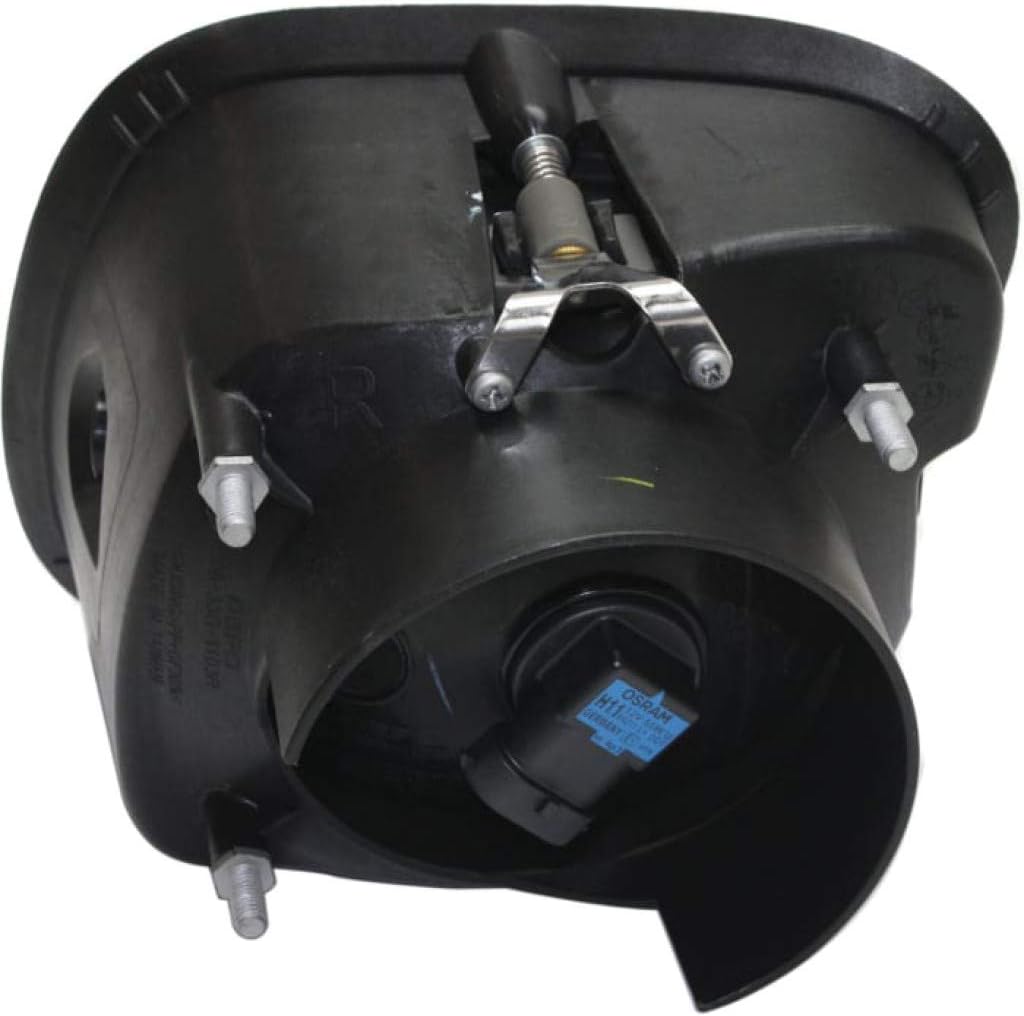 Fog Light Assembly for Freightliner Cascadia 2008-2016 Passenger Side with Daytime Running Light Pack of 2 Z610050