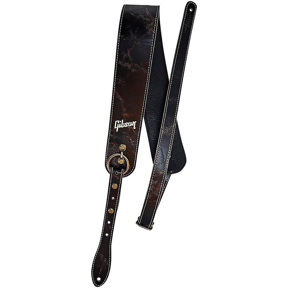 Black Guitar Strap F360335