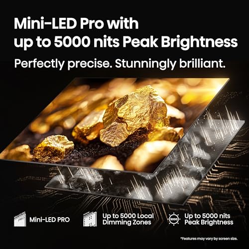 55" Mini-LED ULED 4K UHD Google Smart TV, QLED, Native 165Hz, HDR10+, Dolby Vision IQ, Atmos, IMAX Enhanced H58662