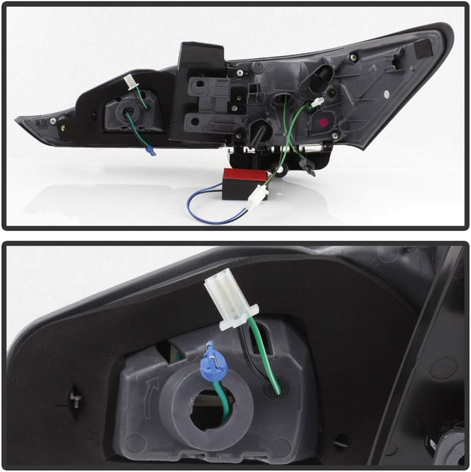 Black Smoke LED Tail Lights 4pcs Set V760