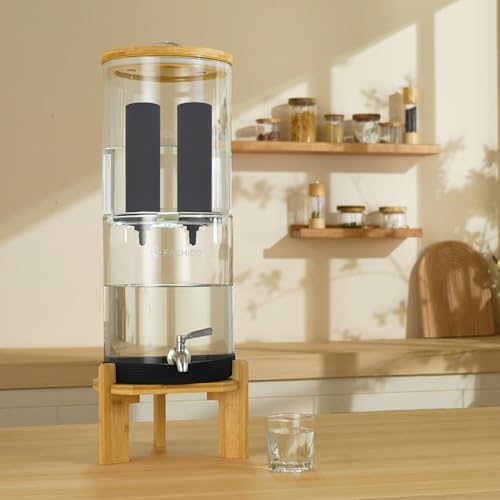 2.25 Gallon Glass Water Filter with Stand F873758