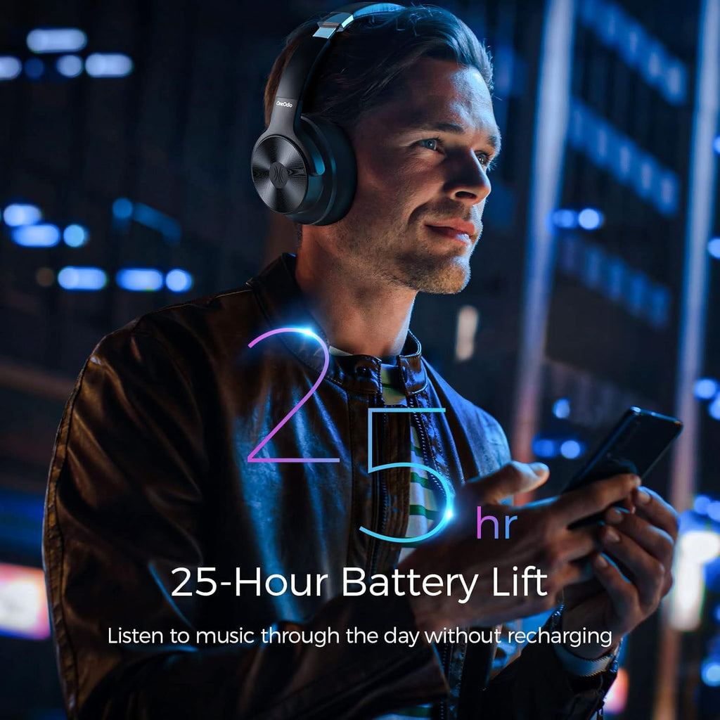 Active Noise Cancelling Wireless Over Ear Bluetooth Headphones L5643