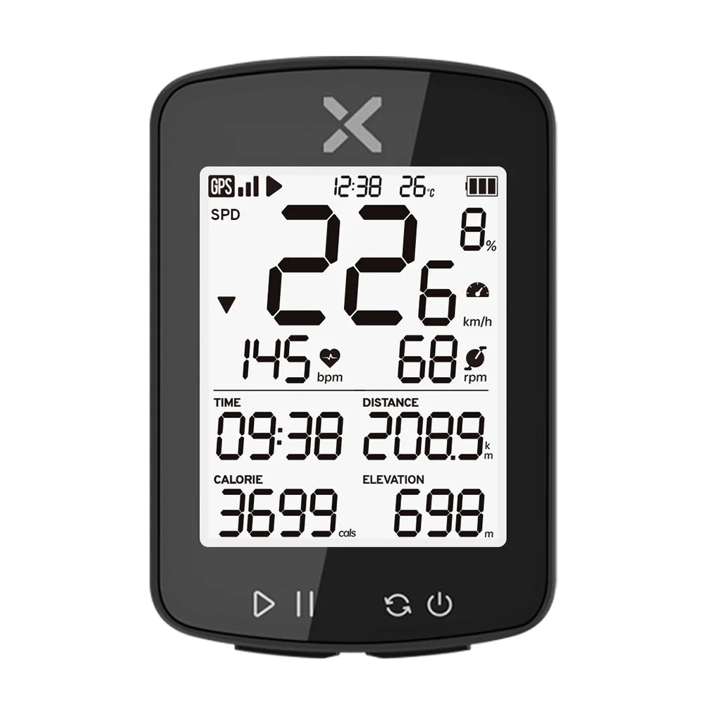 Wireless Waterproof Bike Computer Speedometer V96688