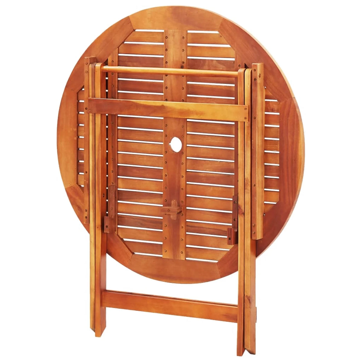 Folding Garden Table Solid Eucalyptus Wood T39800