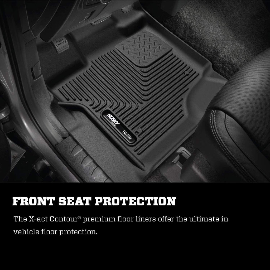 Black Front & 2nd Seat Floor Liners 3 Pcs R786