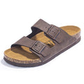 Arch Support Slides with Adjustable Buckle Straps and Cork Footbed N93179