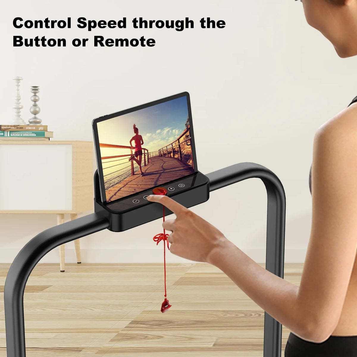 2 in 1 Under Desk Folding Treadmill, 6.25 MPH, 265 Lb Capacity D327353