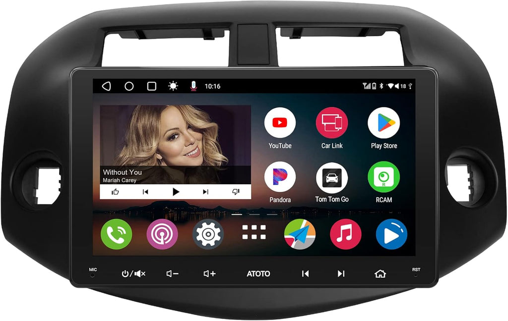 Android Double Din Car Stereo with 9inch IPS Display P222730