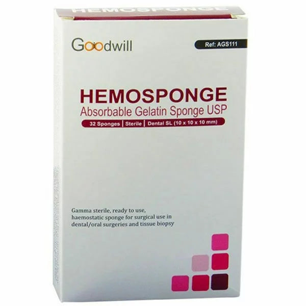 Absorbable Gelatin Sponge 32 pcs M2609