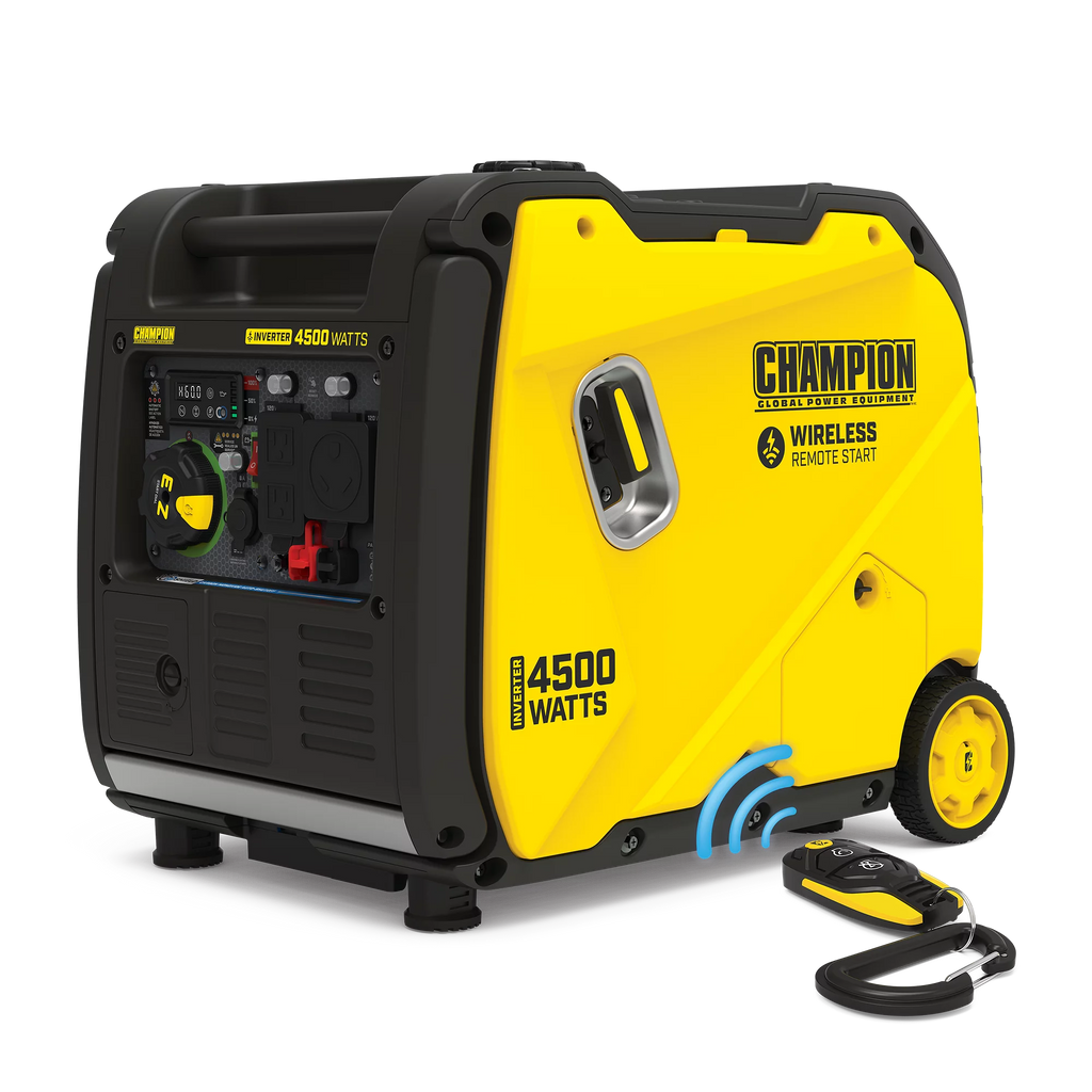 4500-Watt Wireless Remote Start Inverter Generator A9767