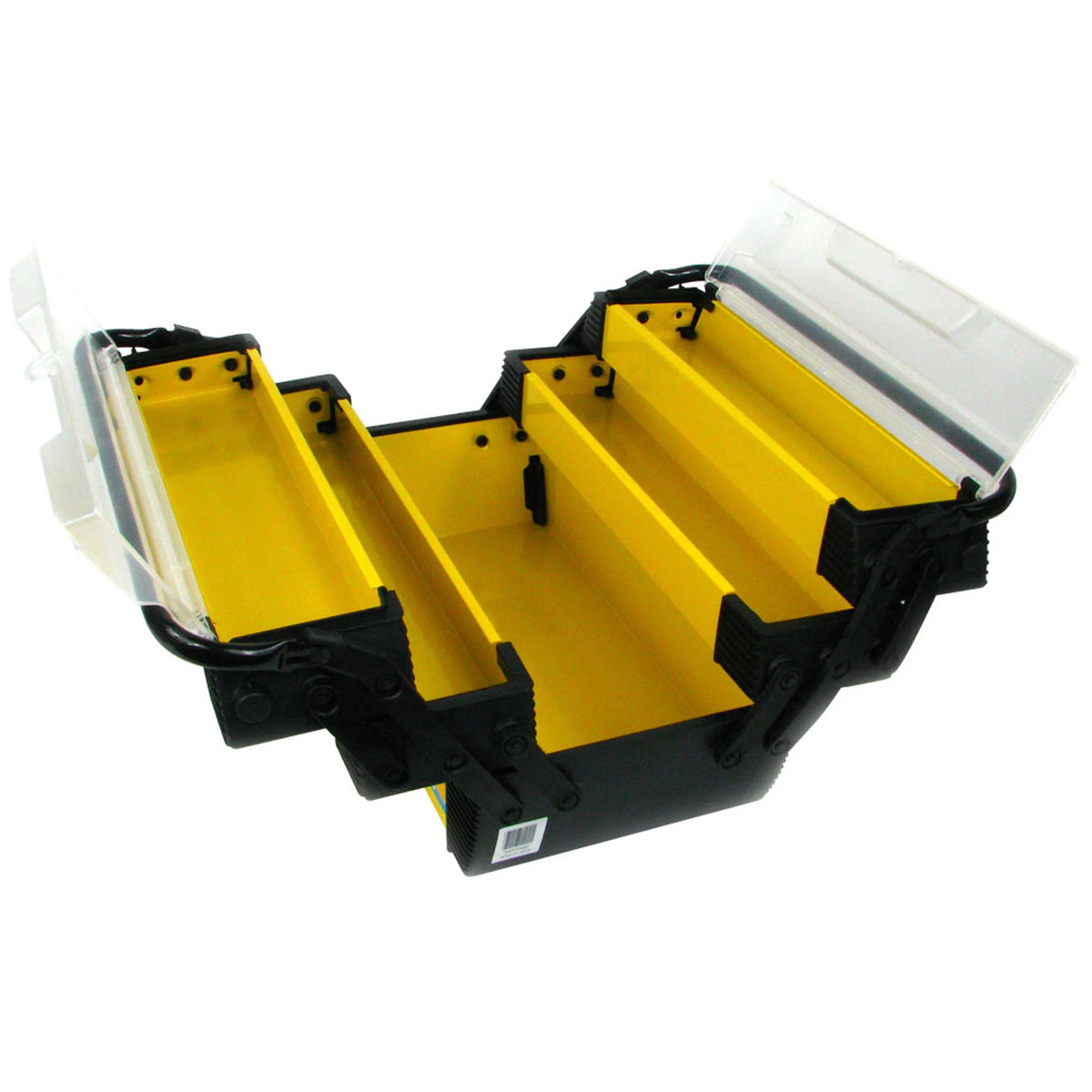 3-Tier Portable Plastic Tool Box with 5 Compartments E1939