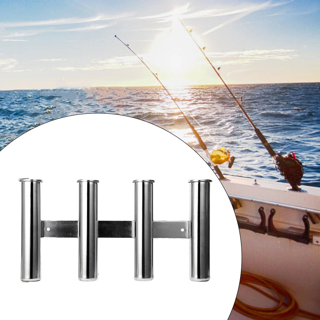 4 Tubes Boat Fishing Rod Holder V9449