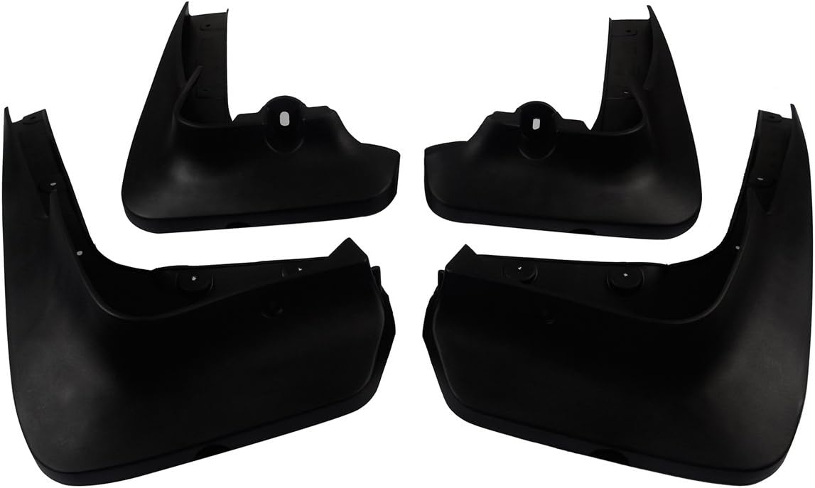 Splash Guards Mud Flaps Mudguards Replacement for BMW X6 2010-2014 E71 Series Sport Utility Front and Rear 4-PC Pack of 2 Q712