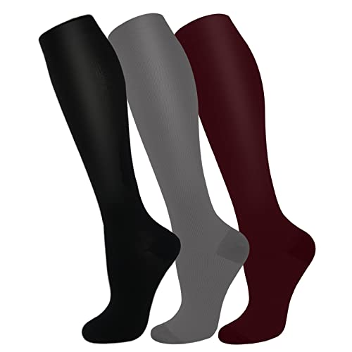 3 Pack Copper Compression Socks K8869