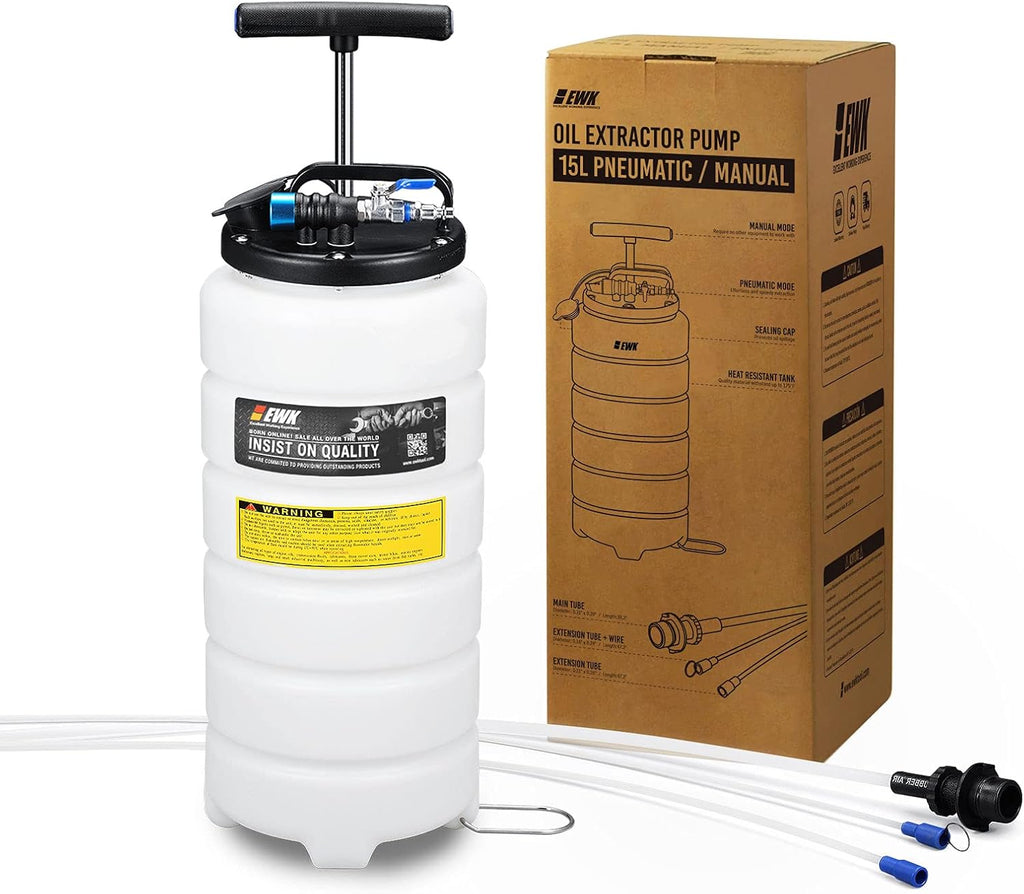 15L Pneumatic/Manual Oil Extractor Pump S675763