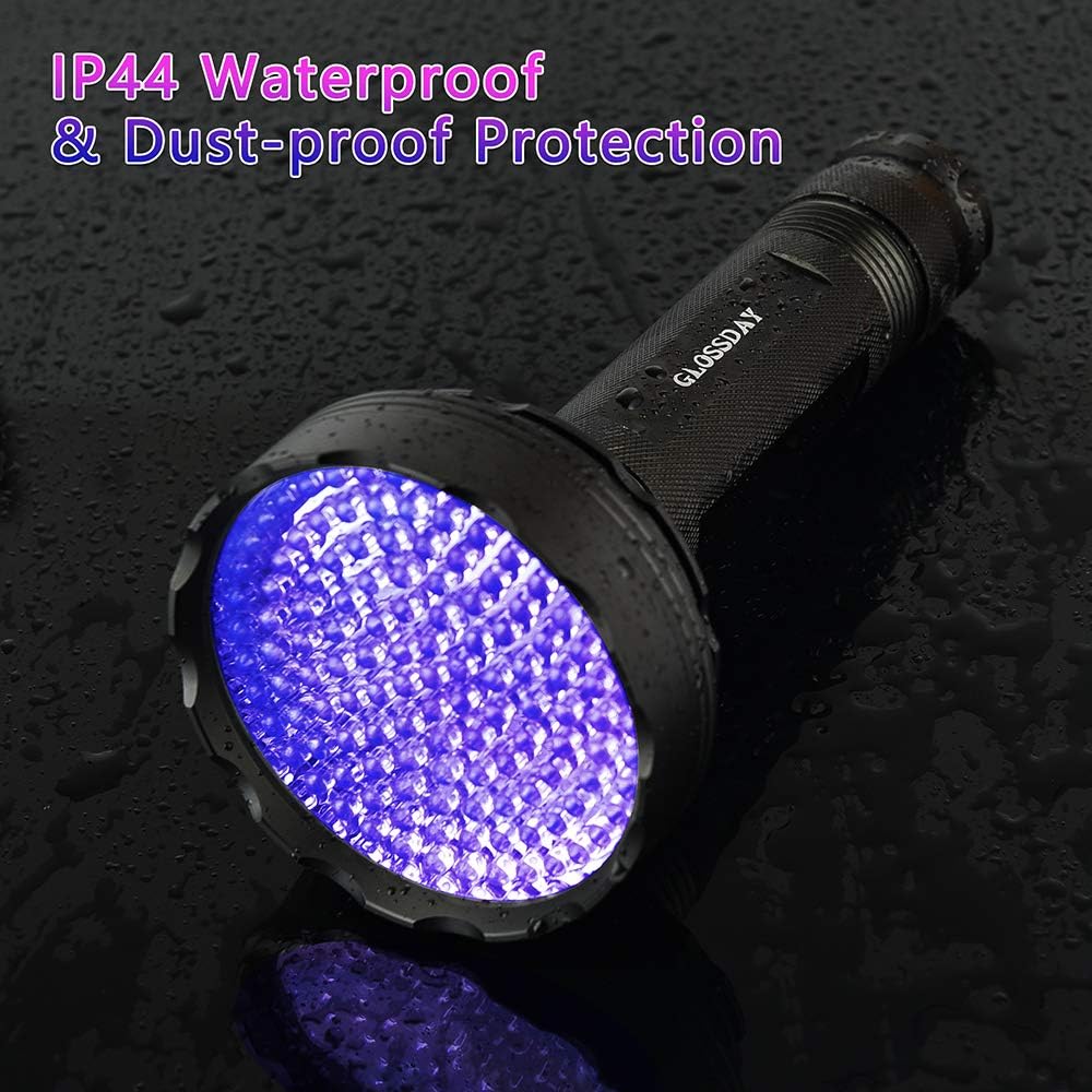 128 LED UV Flashlight, Pack of 2 P8274