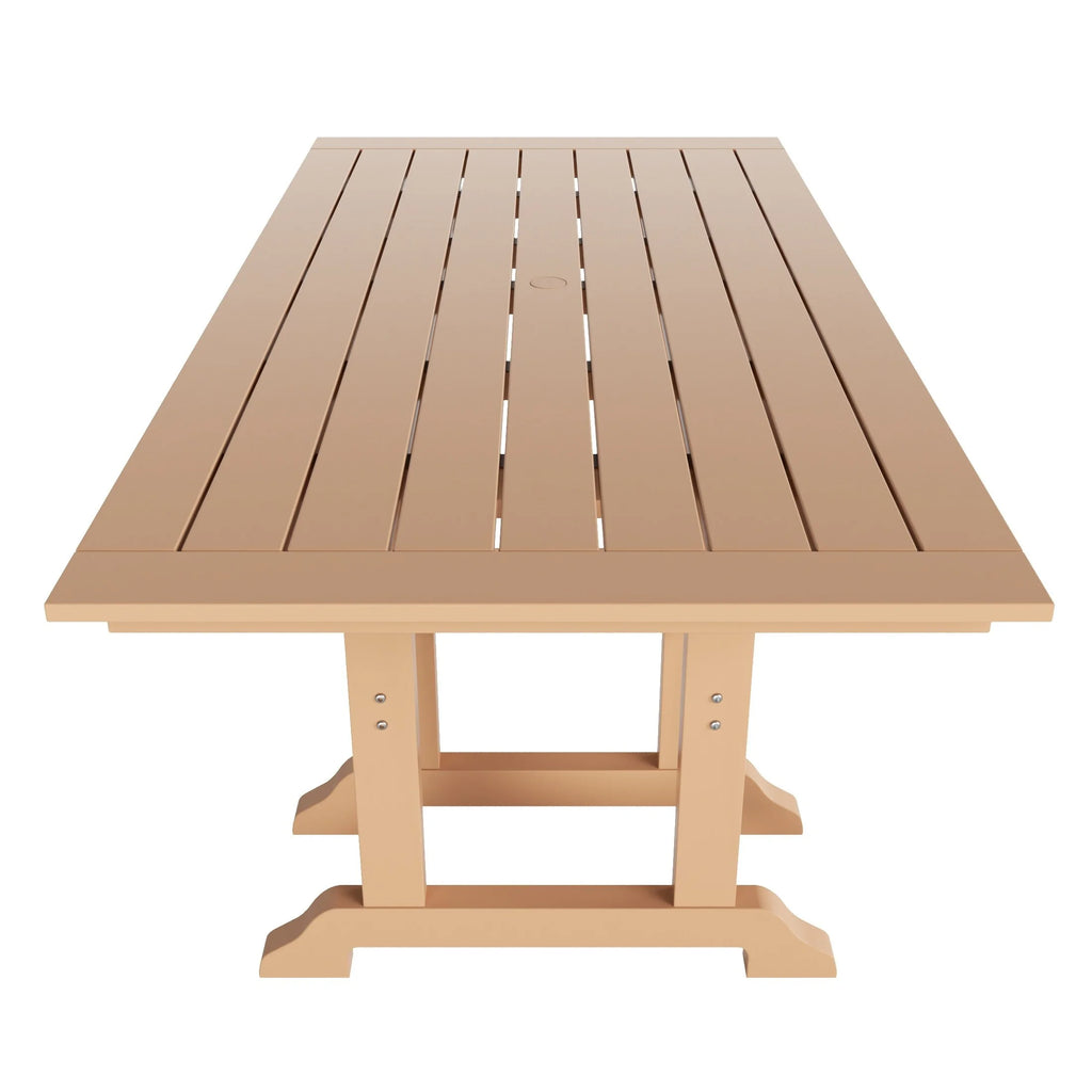 All Weather Rectangular Patio Dining Table A4125