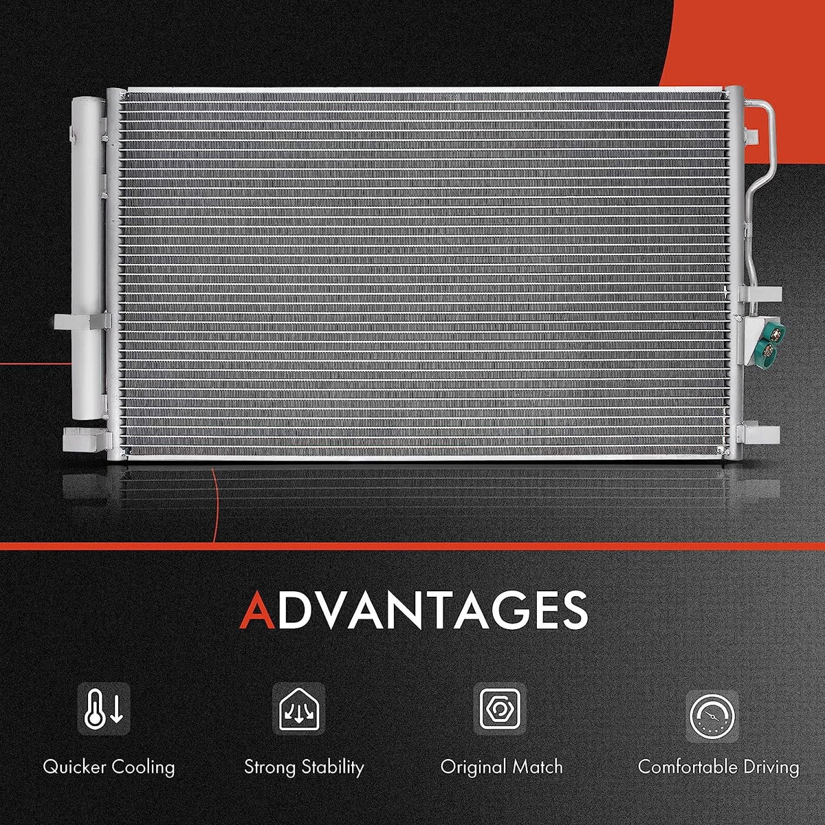 Air Conditioning A/C Condenser Z749