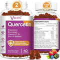 Quercetin Gummies with Vitamin C Zinc Bromelain Elderberry Vitamin D 120 Gummies G608407