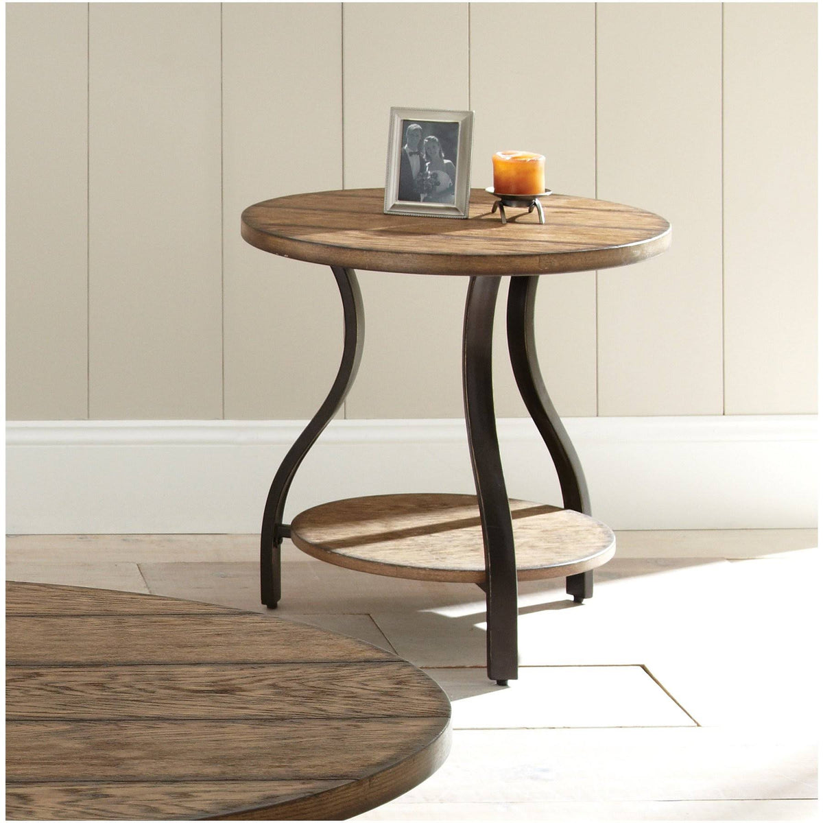 Oak End Table F5110