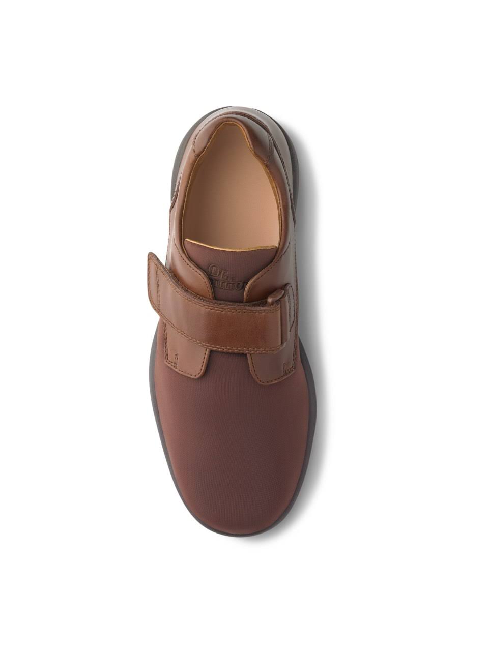 Brown X-Wide Velcro Casual Shoe I62569
