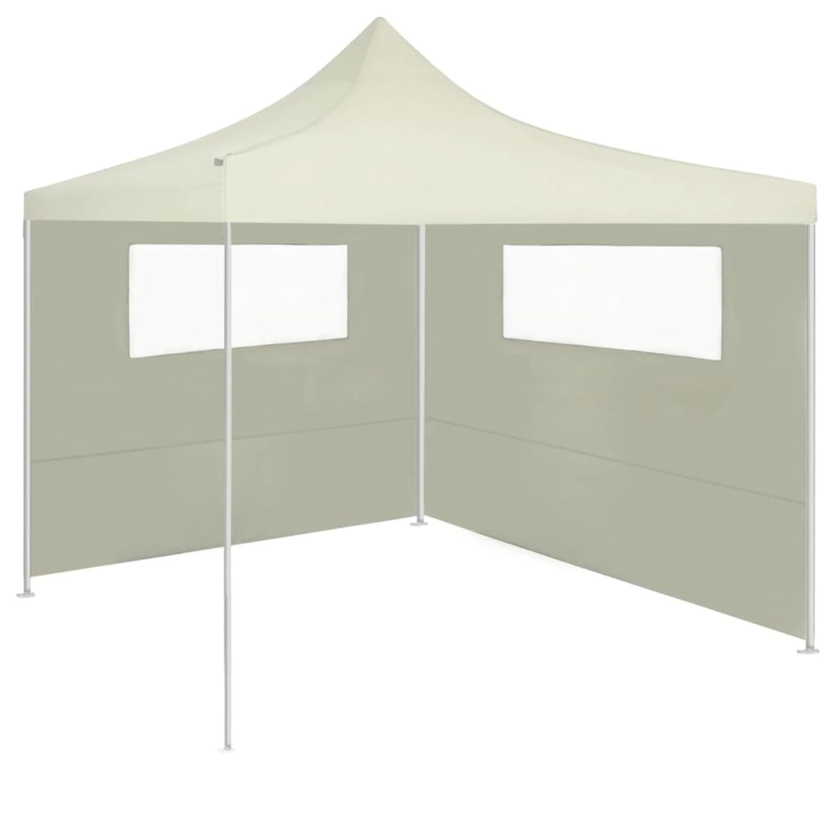 2 Piece Gazebo Sidewalls with Windows Canopy Wall U302639