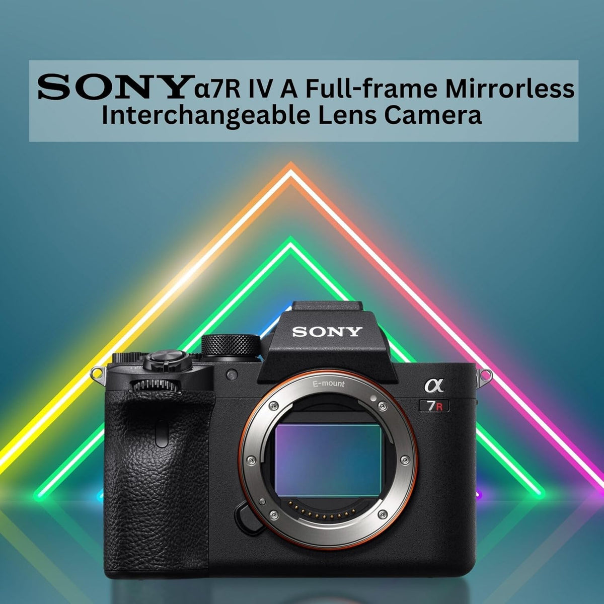 Black Full-Frame Mirrorless Digital Camera Body A8567