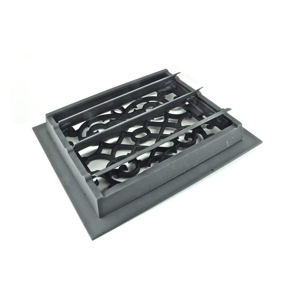 Cast 10 x 12 Duct Floor Heat Register Louver Vent S186901