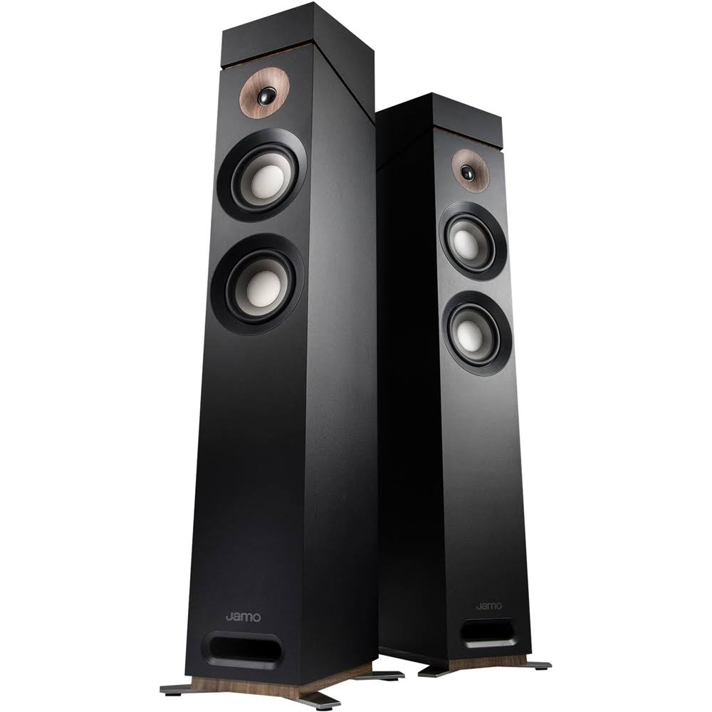 Black Floorstanding Speaker Pair J38175