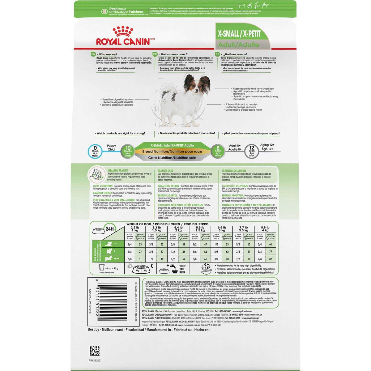 X-Small Adult Dry Dog Food I275190