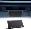 Black Aluminum Alloy License Plate Frame Pack of 2 V687