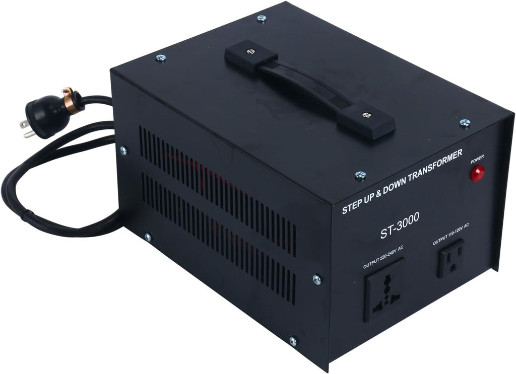 Step Up/Down Transformer 220V to 110V Voltage Power Converter 3000 Watt Pack of 2 P4416