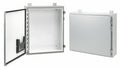 Metallic Enclosure, Gray, Screwdown Clamps Closure Method Z357